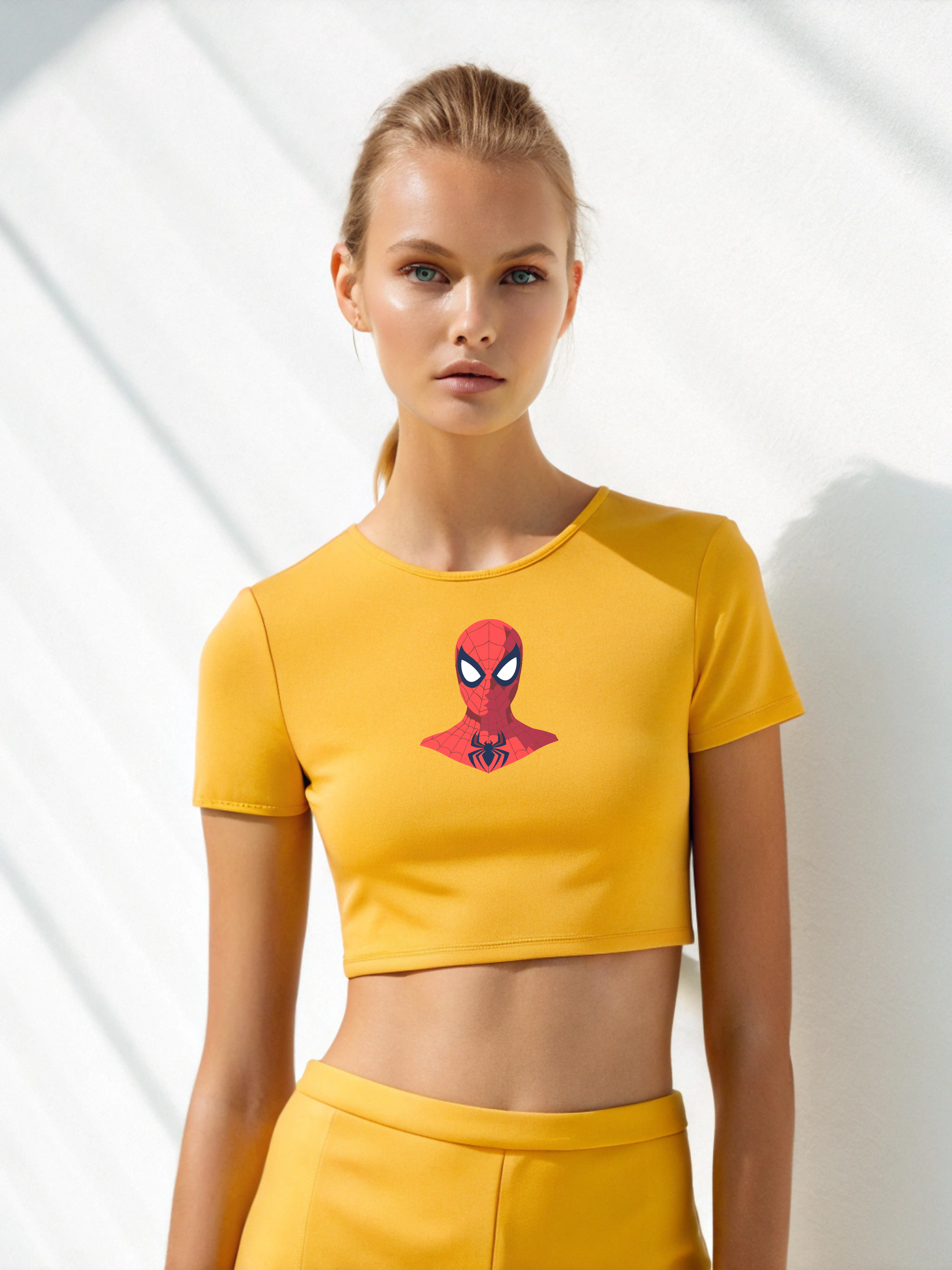 SpiderStyle: Classic Spidey Women’s Crop Top