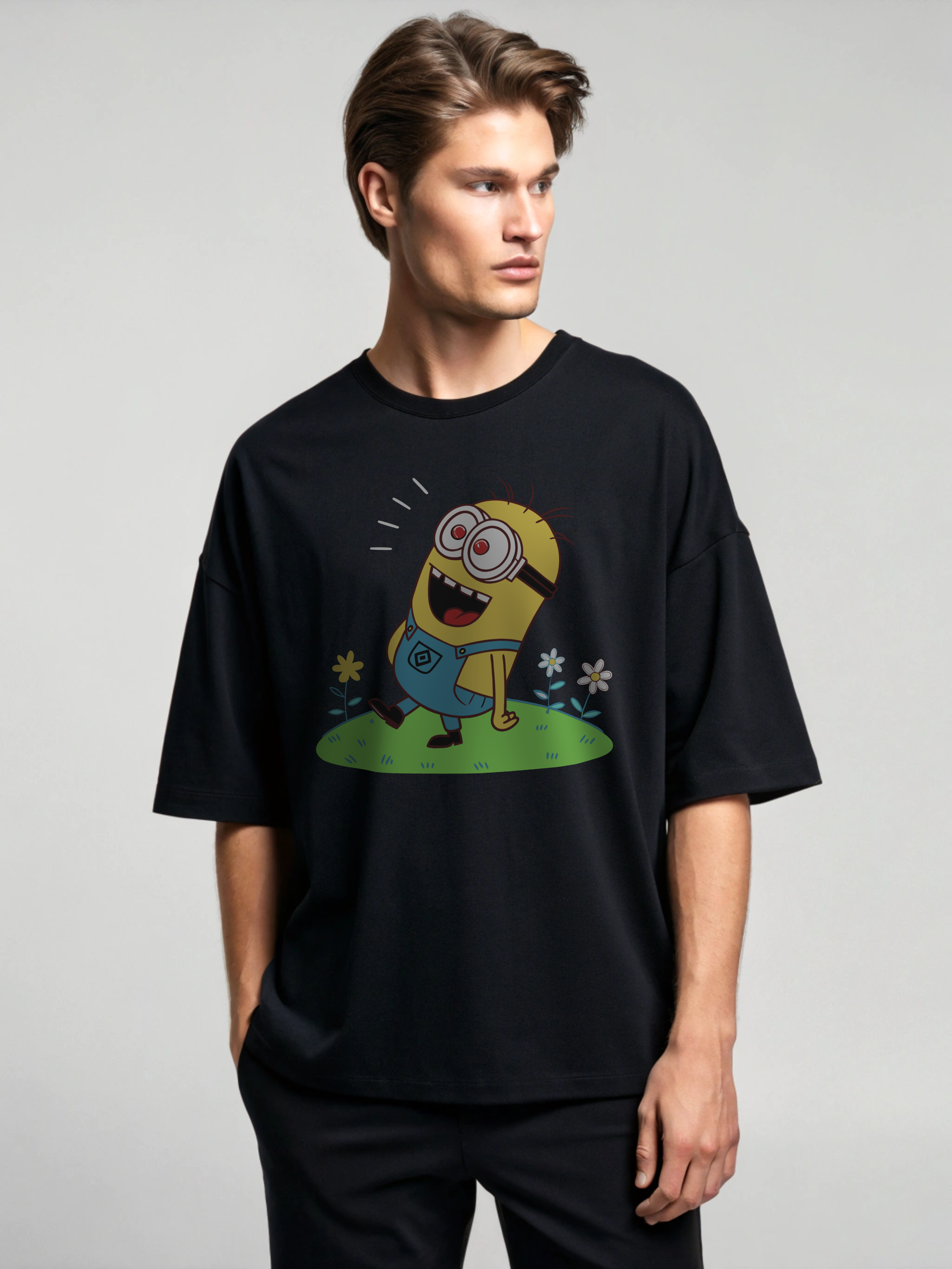 Minion Daydreaming Oversized T-Shirt