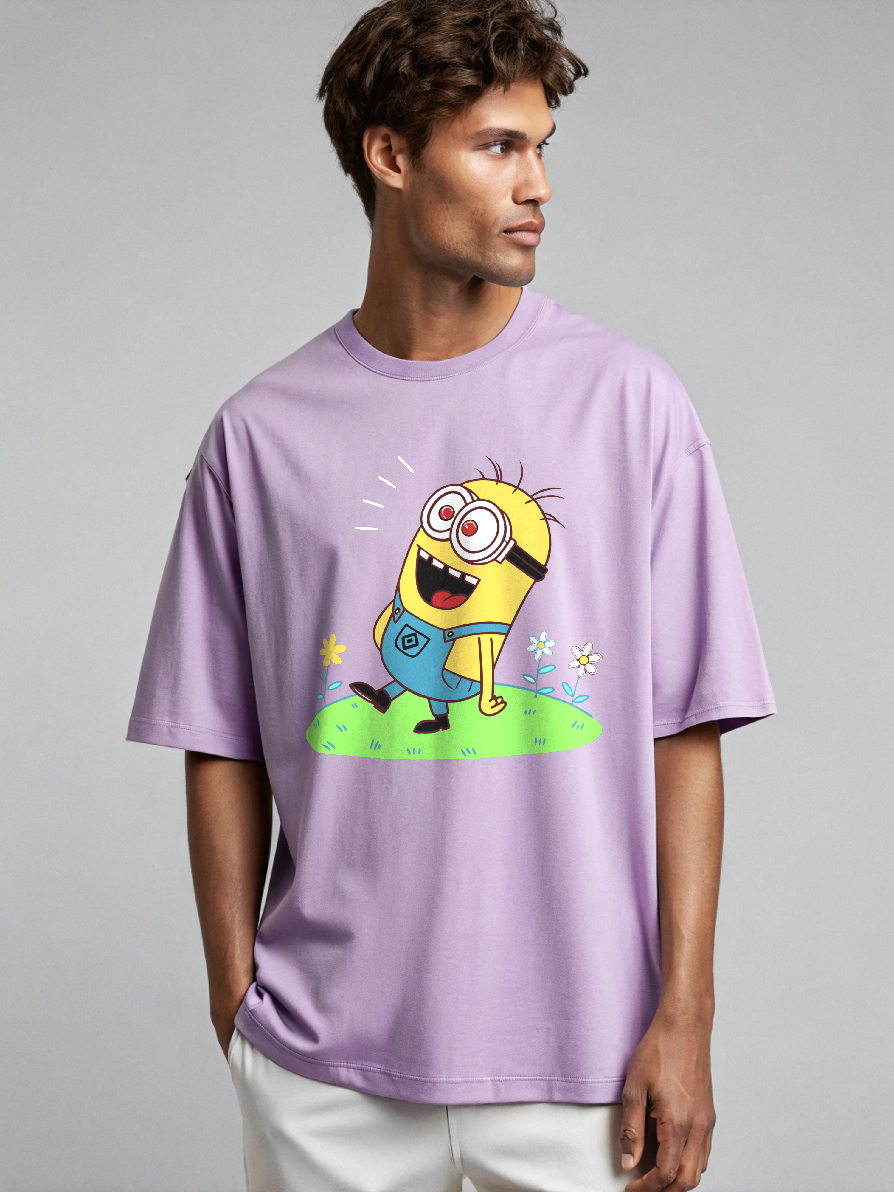 Minion Daydreaming Oversized T-Shirt